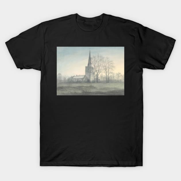 appleby magna church 1790 - John Glover T-Shirt by Kollagio